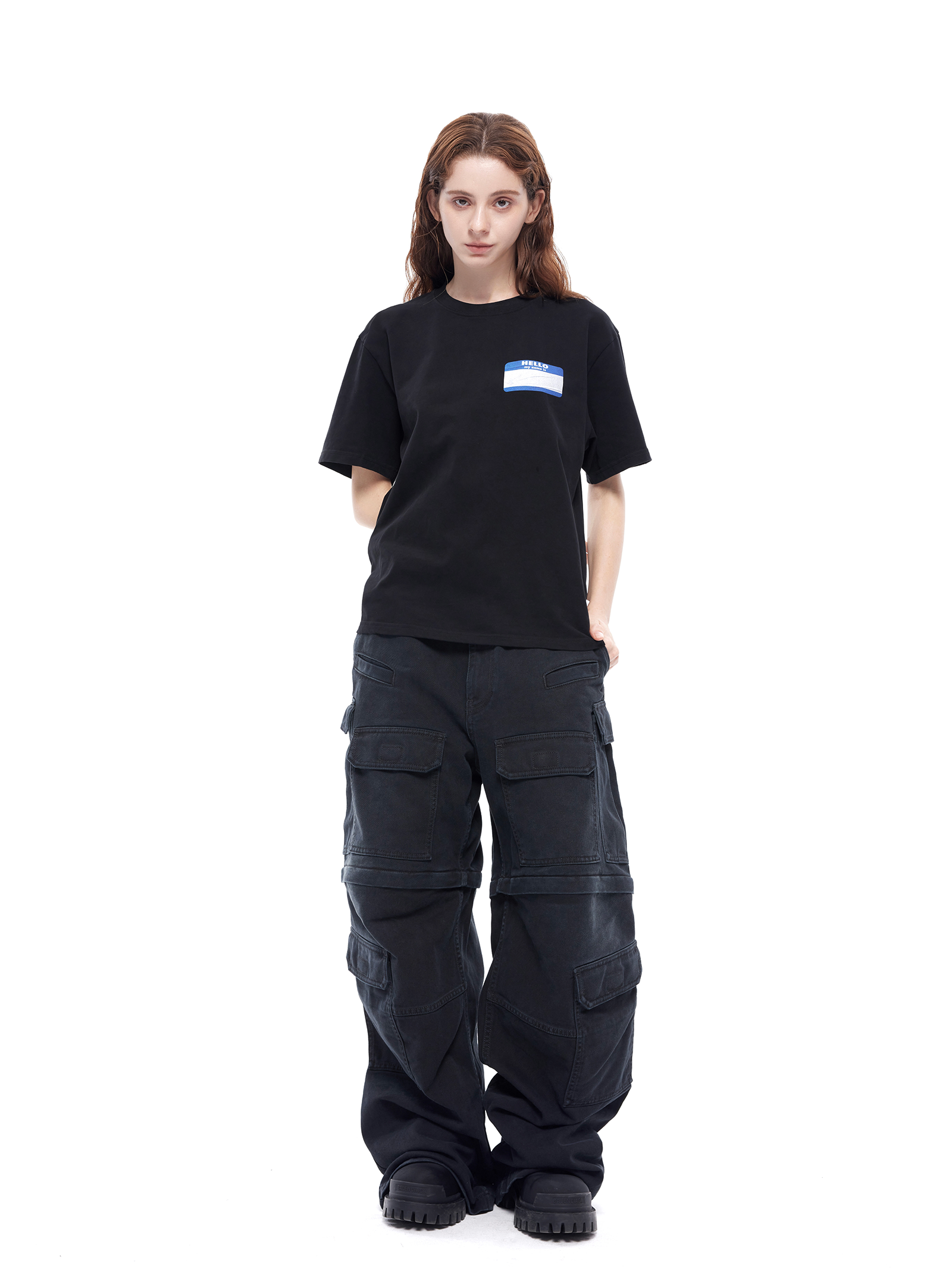 &quot;Emotion Management Club&quot; Boxy Graphic T-Shirt