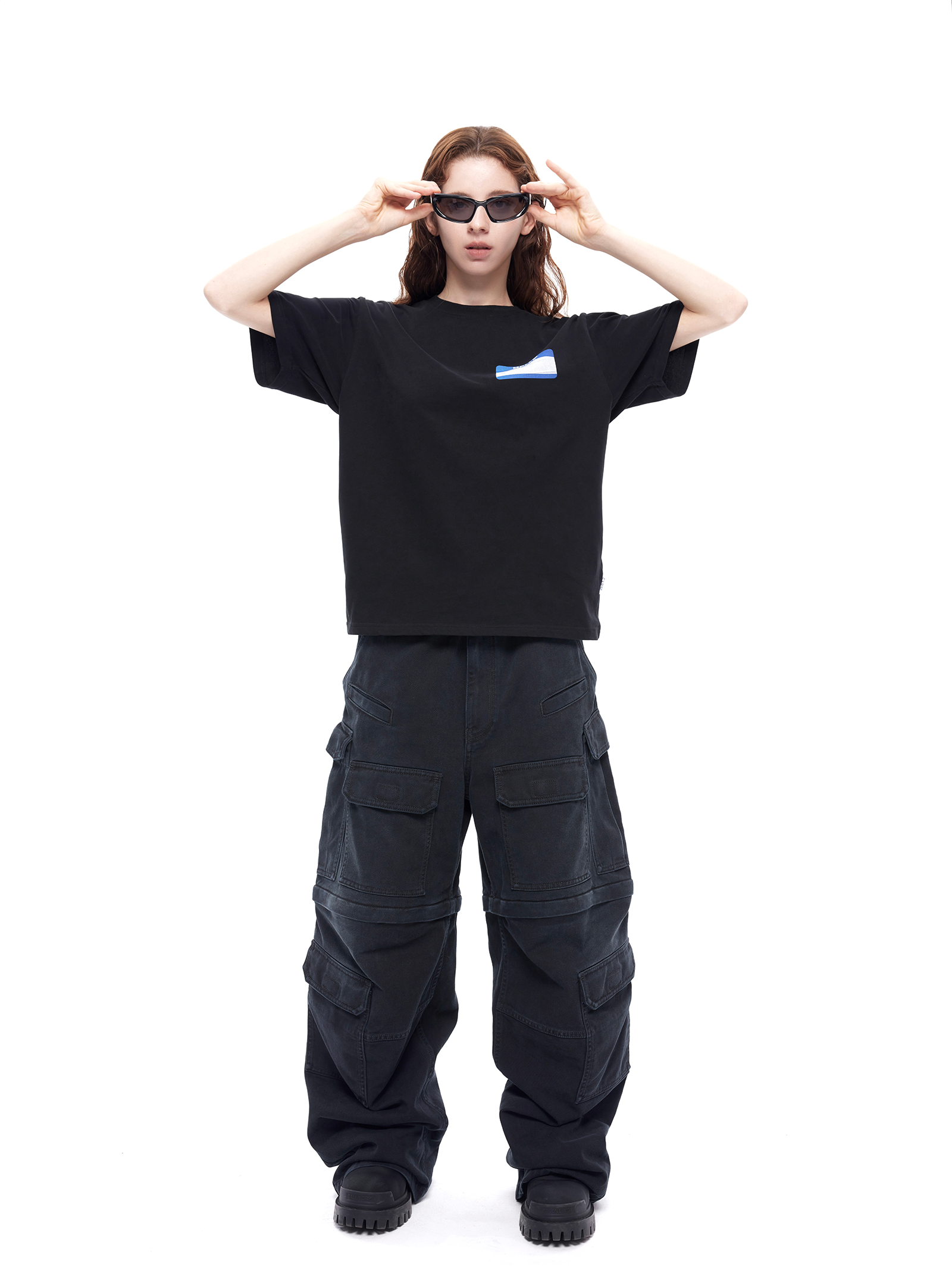 &quot;Emotion Management Club&quot; Boxy Graphic T-Shirt